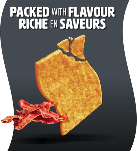 Christie Crispers Smokey Bacon Flavored Crackers 145g51 Oz