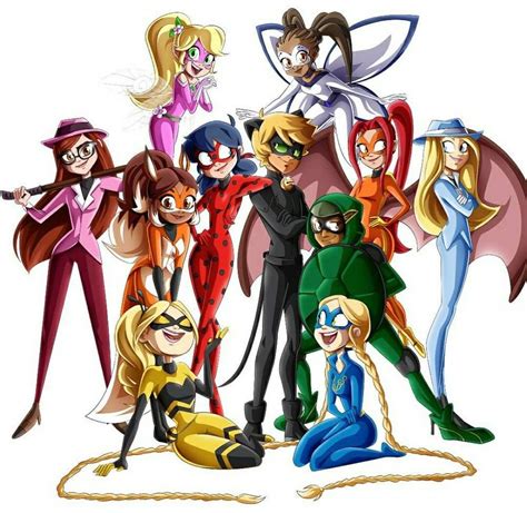 Whole Miraculous Team Miraculous Amino