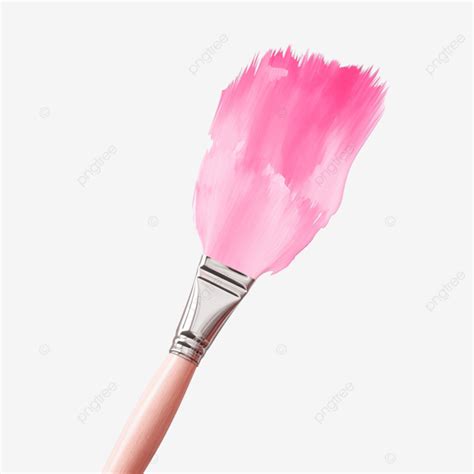 Paint Brush Pink Stroke Free Png Paint Brush Stroke Png Transparent