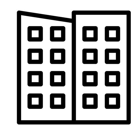 Apartment Construction Outline Icons 40978649 Vector Art At Vecteezy