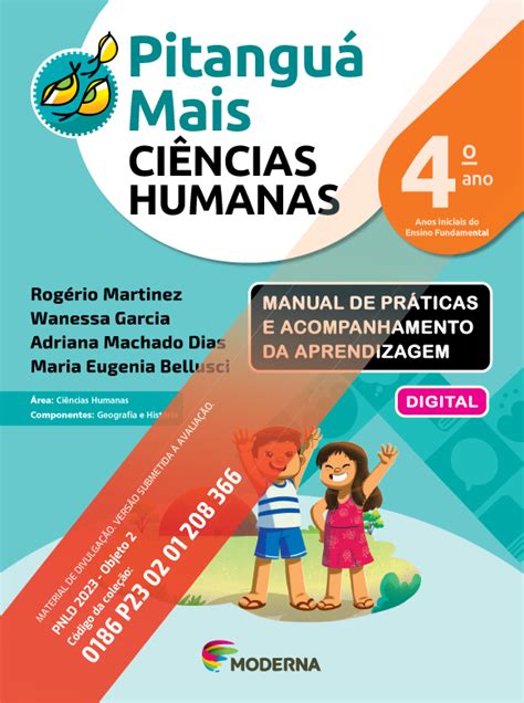 Pitangu Mais Ci Ncias Humanas Pnld Moderna