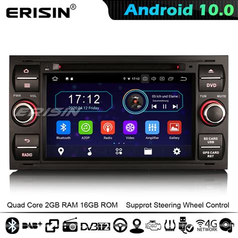 Erisin ES5931FB Android 10 0 Car Stereo GPS Radio DAB CarPlay Ford C S