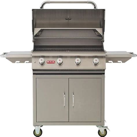 Bull Bbq Lonestar Select 30 Inch 4 Burner Freestanding Natural Gas Grill 87002