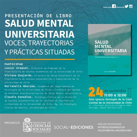 Presentación del libro Salud mental universitaria voces trayectorias