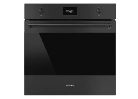 Smeg Cm Classic Thermoseal Pyrolytic Oven Matte Black Est Living