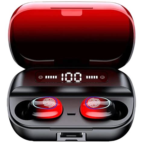 BT Earbuds Wireless Ear Buds Touch Control Wireless Earphones With HiFi ...