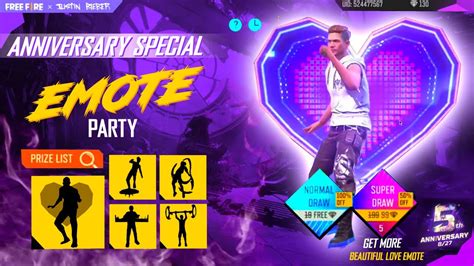 EMOTE PARTY EVENT RETURN FREE FIRE NEW EVENT EMOTE PARTY EVENT KAB