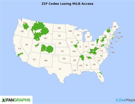 Redrawing the MiLB Map: An Update | FanGraphs Baseball