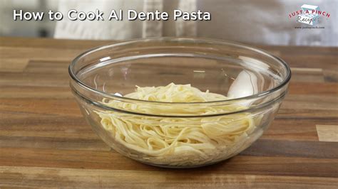 How To Cook Al Dente Pasta