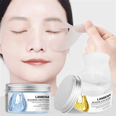 Exfoliating Collagen Eye Mask Sooths Wrinkles Eliminates Puffiness Hydration Moisturize Eye Mask ...