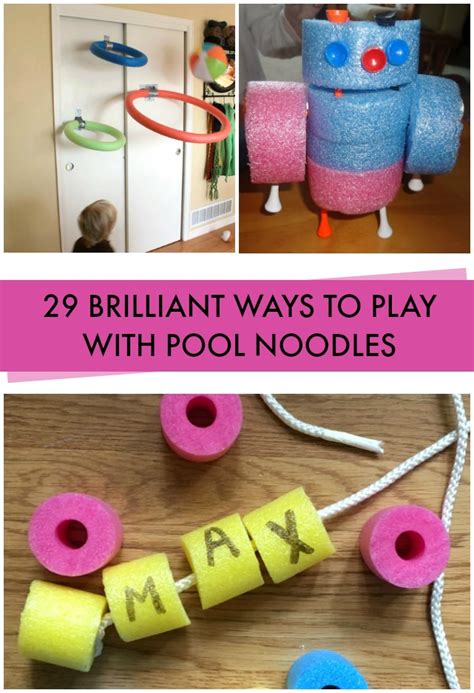 Pool Noodle Crafts C R A F T