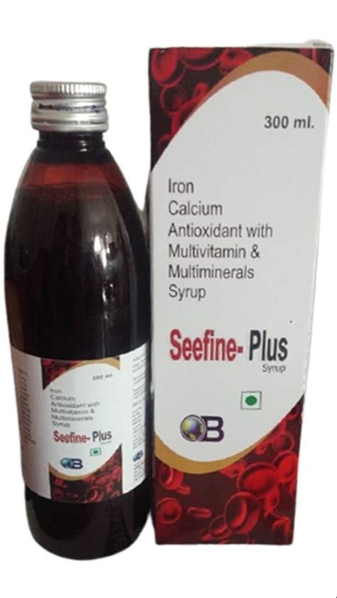 Iron Calcium Antioxidant With Multivitamin Multiminerals Syrup Ml