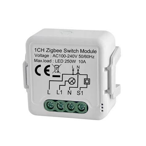 MINI moduł ZigBee przekaźnik dopuszkowy Tuya NL 1k 13137274442