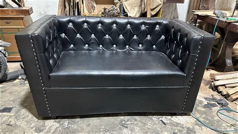 How To Make Chesterfield Sofa How To Make Easy Sofa At Home How