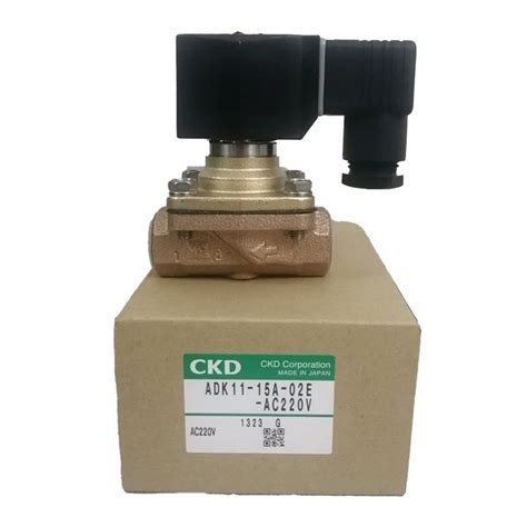 New In Stock CKD Solenoid Valve ADK11 15A 02E AC220V Ckd Solenoid