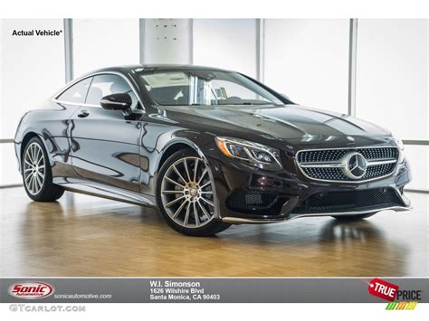 2015 Ruby Black Metallic Mercedes Benz S 550 4matic Coupe 106539202