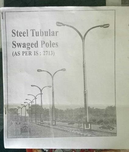 Steel Tubular Swaged Poles At Best Price In Kolkata Jaiswal Pipe Company