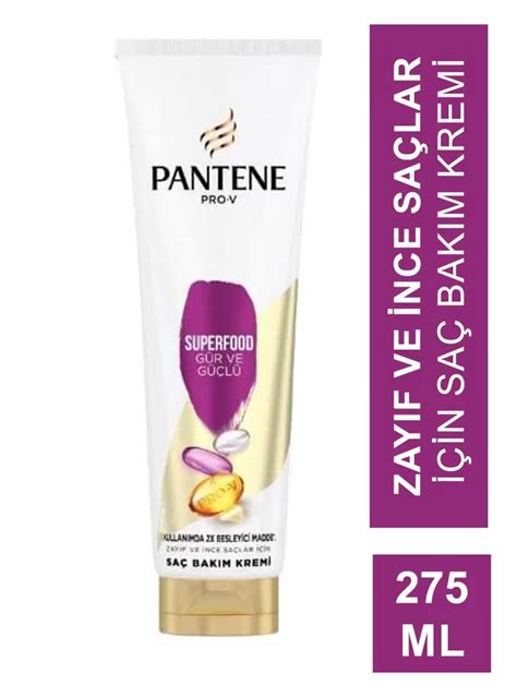 Pantene Pro V Superfood G R Ve G L Sa Bak M Kremi Ml Fiyat Ve