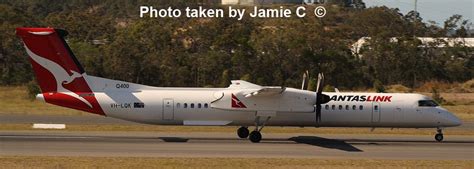 Central Queensland Plane Spotting New Qantaslink Next Generation Dash 8 Q400 Vh Lqk At