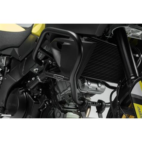 Barra de protección del motor Sw Motech negro Suzuki V Strom 1000