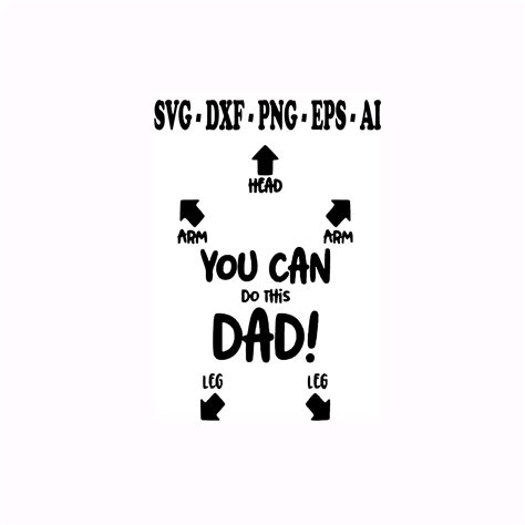 You Can Do This Dad Digital Files Etsy Canada