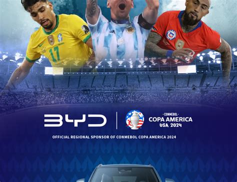 BYD Es Patrocinador Oficial De La Copa America USA 2024 Mujeres Al