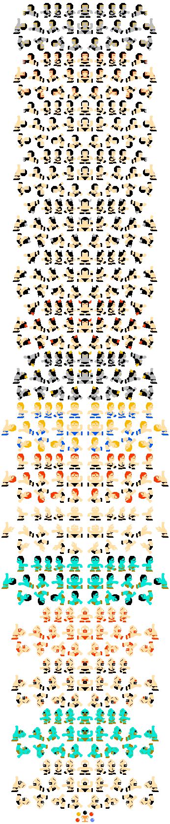 Kinnikuman Muscle Tag Match Sprites