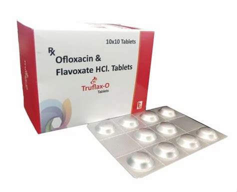 Flavoxate 200 Mg Ofloxacin 200mg Tablet At Rs 350 0 Box Flavoxate