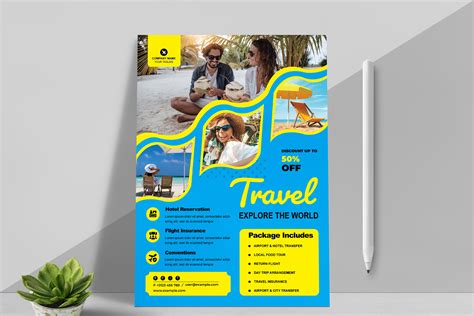 Travel Flyer Template | Creative Market