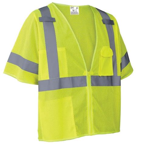 Frogwear Hv Safety Vest High Visibility Yellow Green Lightweight