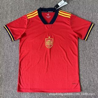 Katar World Cup Jersey Espanha Equipe Nacional Home Away Camisa De