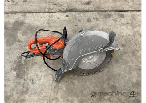 Used Husqvarna K Electric Wet And Dry Concrete Cutting Saw Concrete