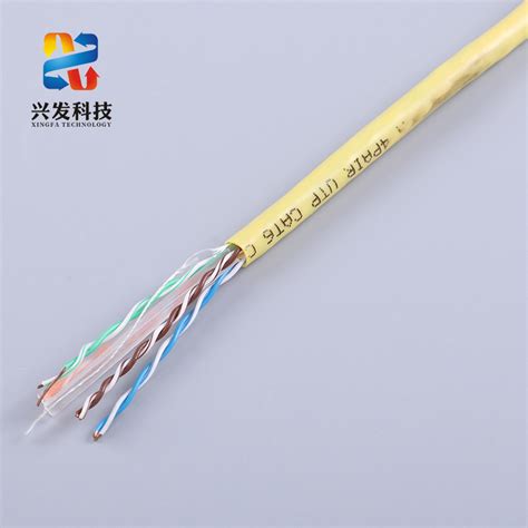 High Quality UTP FTP SFTP CAT6 Cable For Ethernet Networking Cable ETL