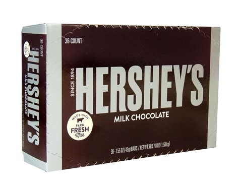 Hershey Milk Choc 36ct Pack Of 36