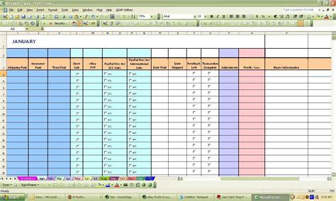 Restaurant Startup Costs Spreadsheet Template