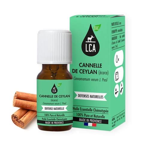 Huile Essentielle Cannelle De Ceylan Bio