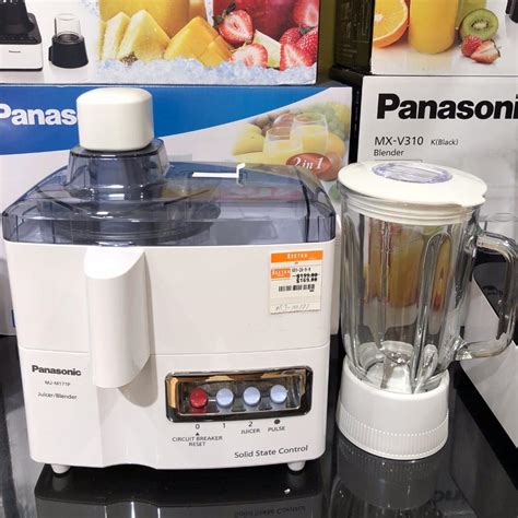 Panasonic Juicer Blender Mj W P Made In Japan Tv Home