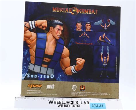 Sub Zero Unmasked Mortal Kombat 3 2020 Storm Collectibles Figure NEW