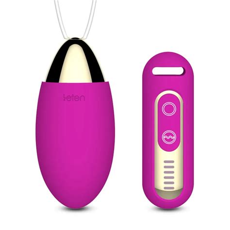 Powerful Big Bullet Vibrator 10 Frequency 5 Speeds Vibrating Eggs Jump