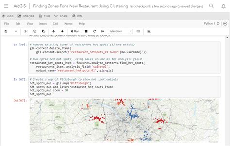 Introducing ArcGIS Notebooks