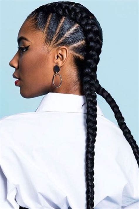 Two Cornrow Braids A Timeless Trend In Hairstyling