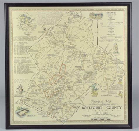 308: Map of Botetourt County, Virginia : Lot 308