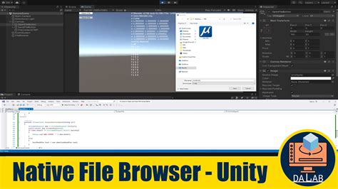 Open And Save File At Runtime With Native Standalone File Browser In