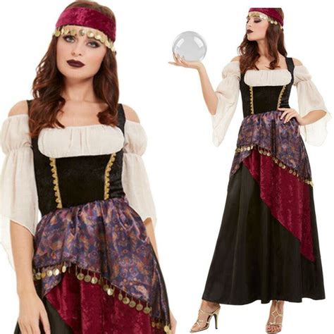 Women S Deluxe Fortune Teller Costume