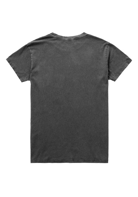 Sense Vintage Grey Washed T Shirt Disturbia