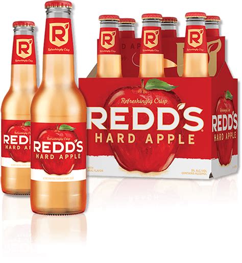 Redds Hard Apple Ale 6 Pack12 Oz Bottles Beverages2u