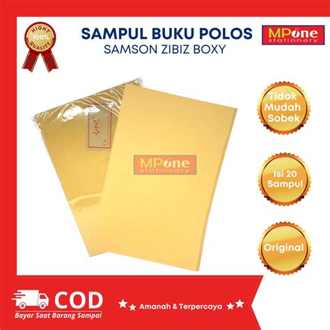 Jual Sampul Buku Coklat Boxy Sampul Buku Cokelat Polos Sampul Buku