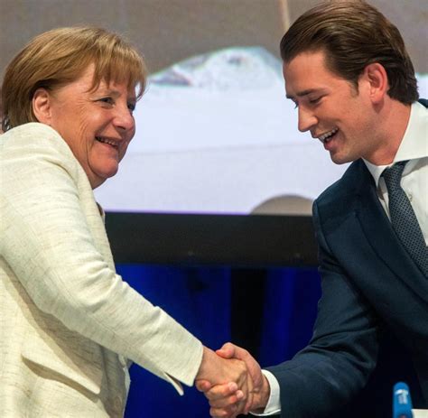 Sebastian Kurz In Berlin Gefeiert Wie Ein Popstar Welt