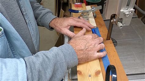 Pen Blank Cutting Sled For Bandsaw Youtube