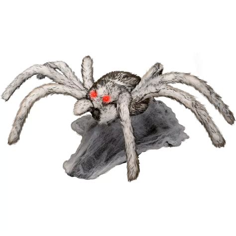 Animated Gray And White Spider 37in X 28 14in Party City